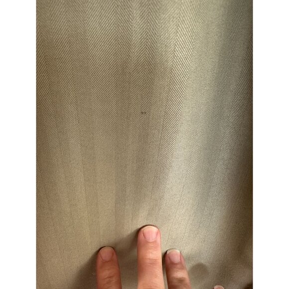 Jamaica Bay Petite Women’s Cropped Elastic Waist Pants Sage Green Rayon Blend PM - Picture 8 of 8